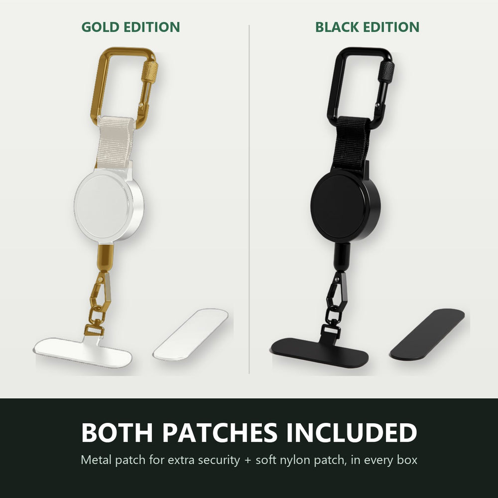 Both patches included, Black and Gold edition