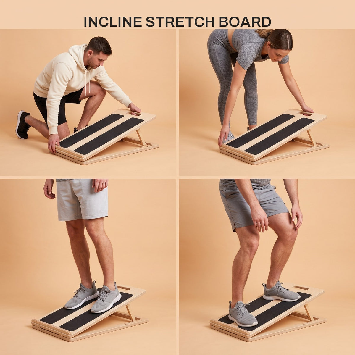 Four ways to use the Incline Stretch Board