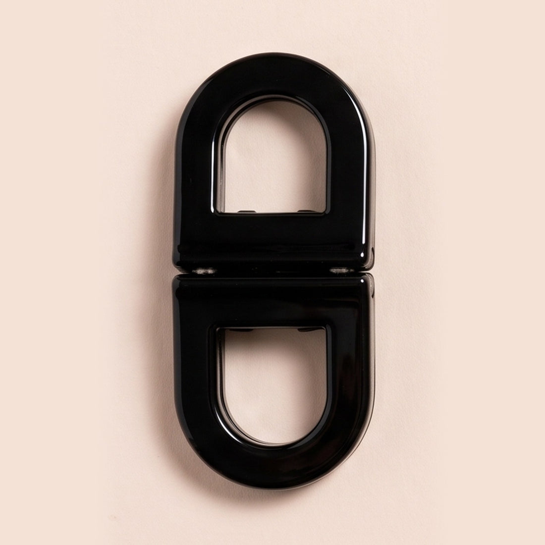 Black LOCKA flat magnetic hair clip