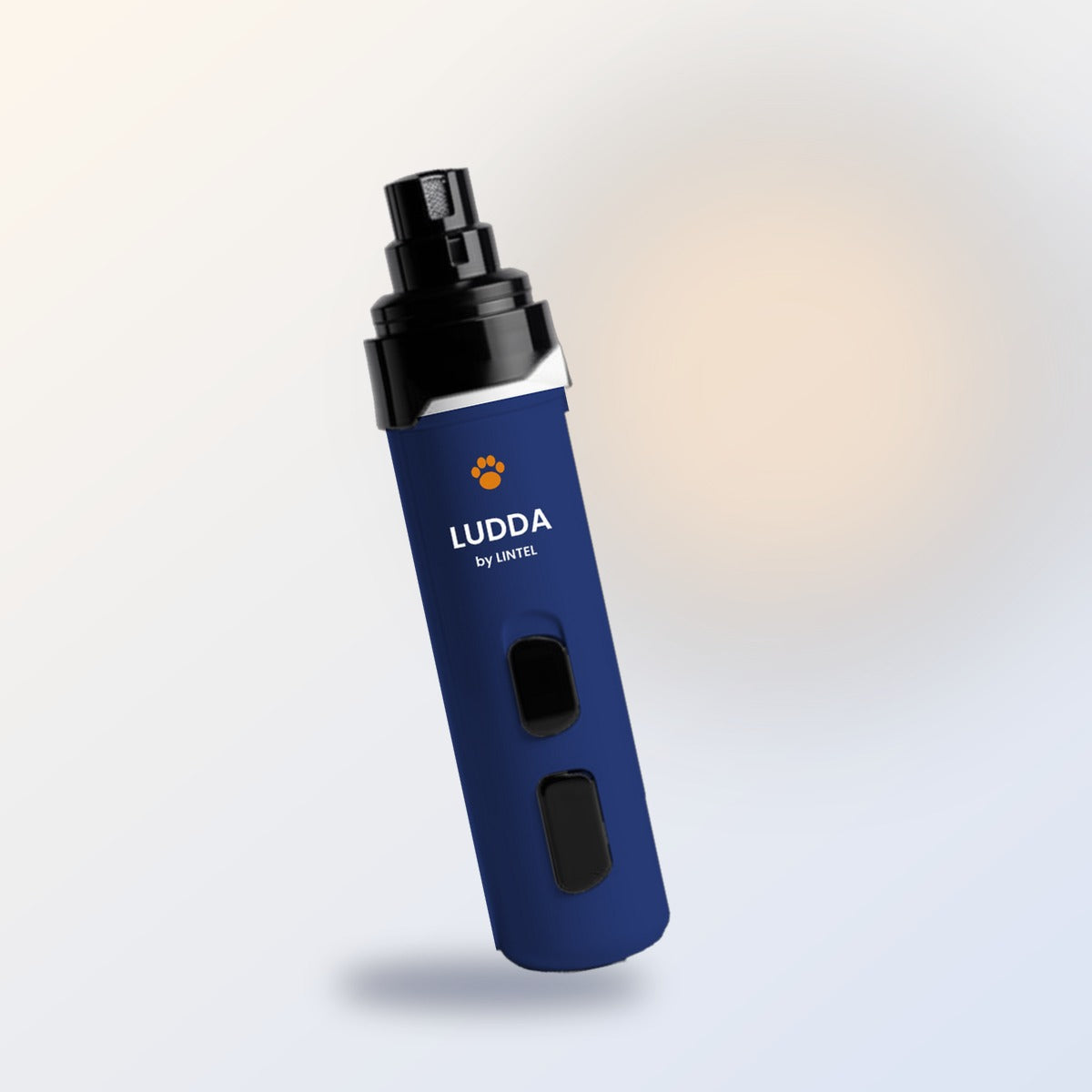 LUDDA Pro whisper-quiet pet nail grinder in Midnight Navy