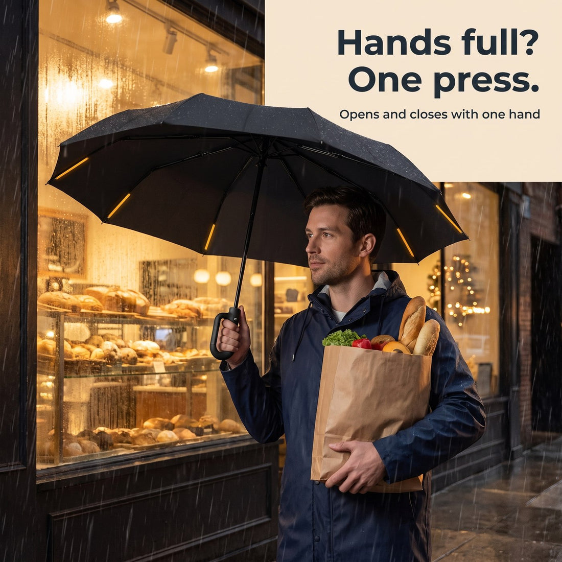 Hands full? REGNA opens with one press