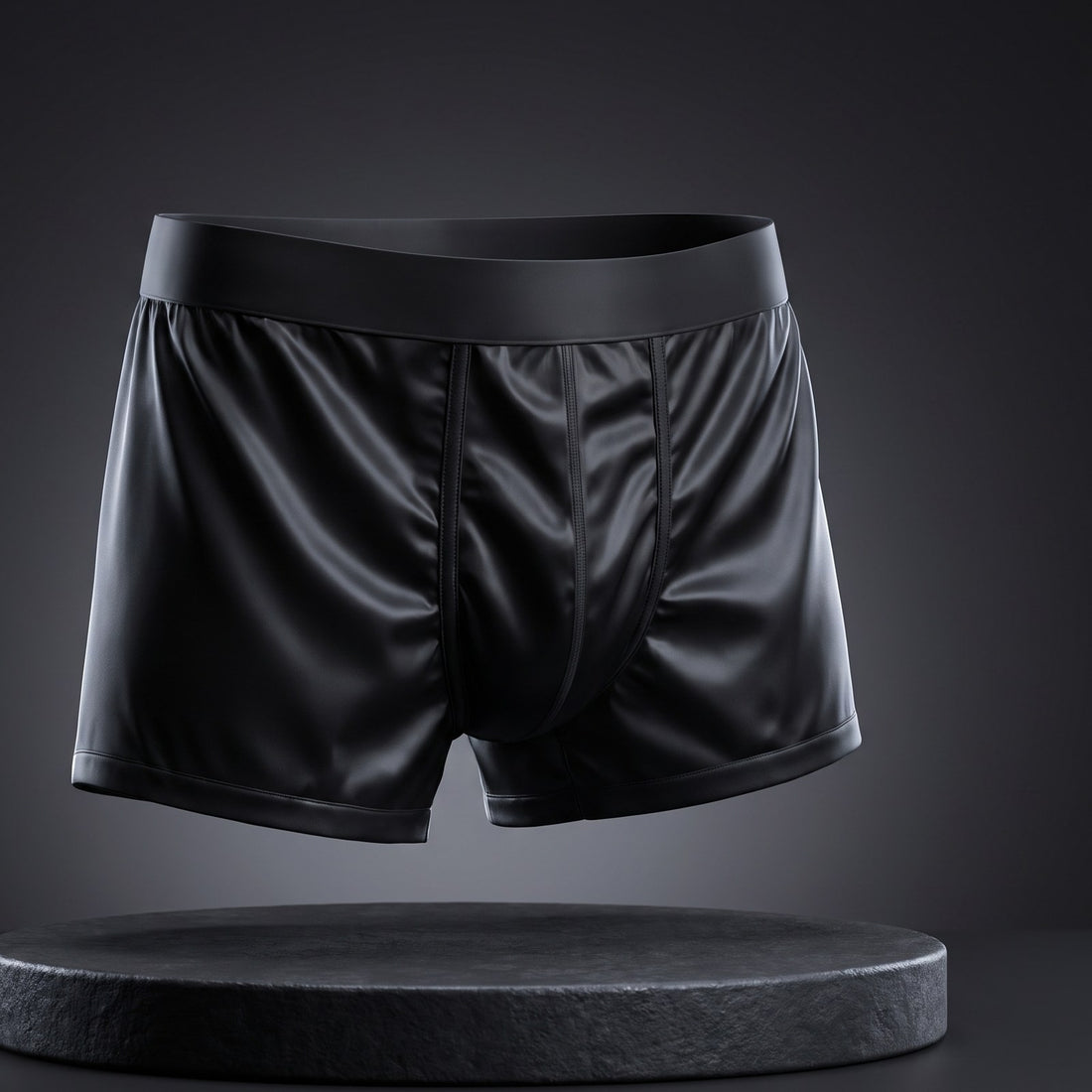 Black SVALKA silk boxers