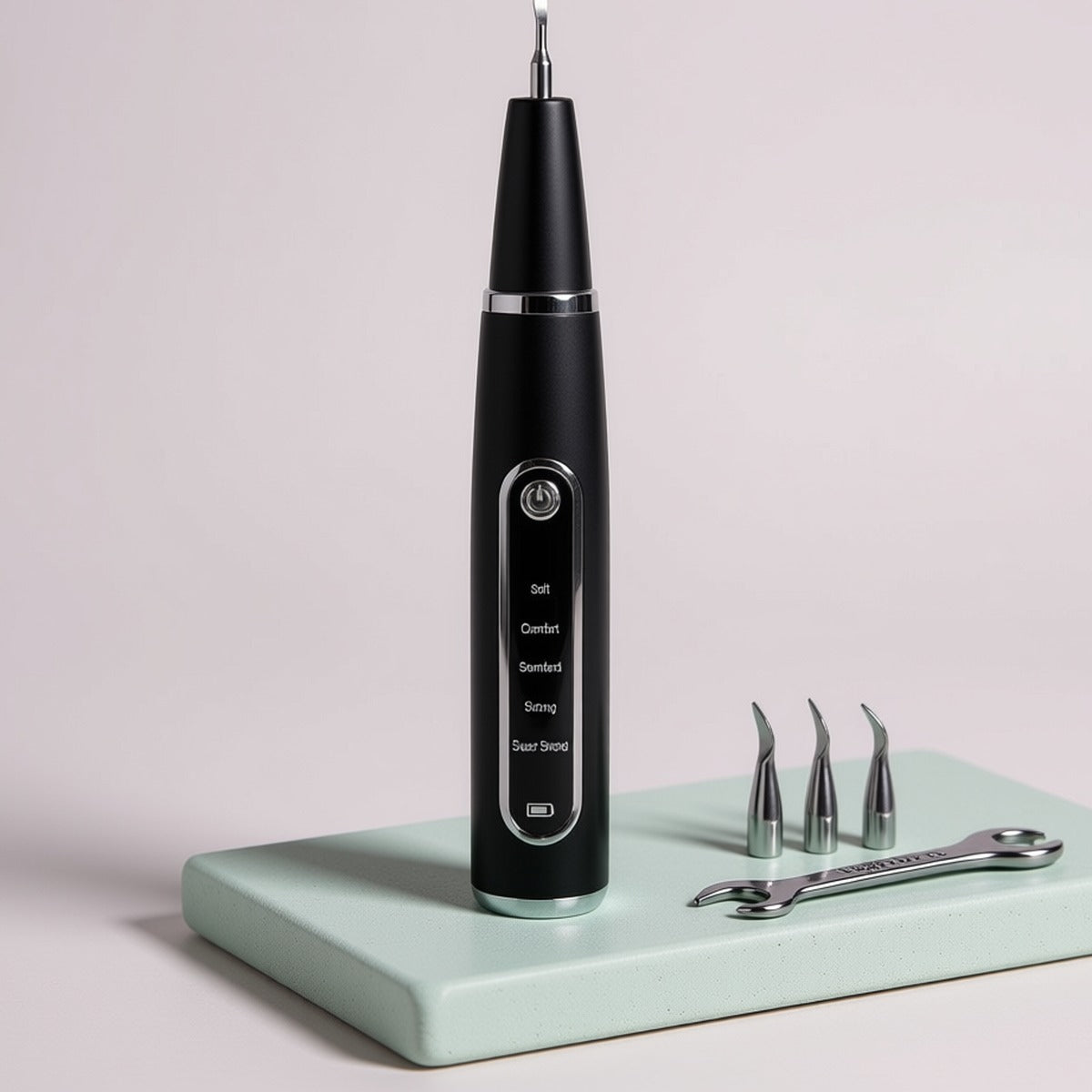 TANDA Kit ultrasonic tartar remover for dogs in Black