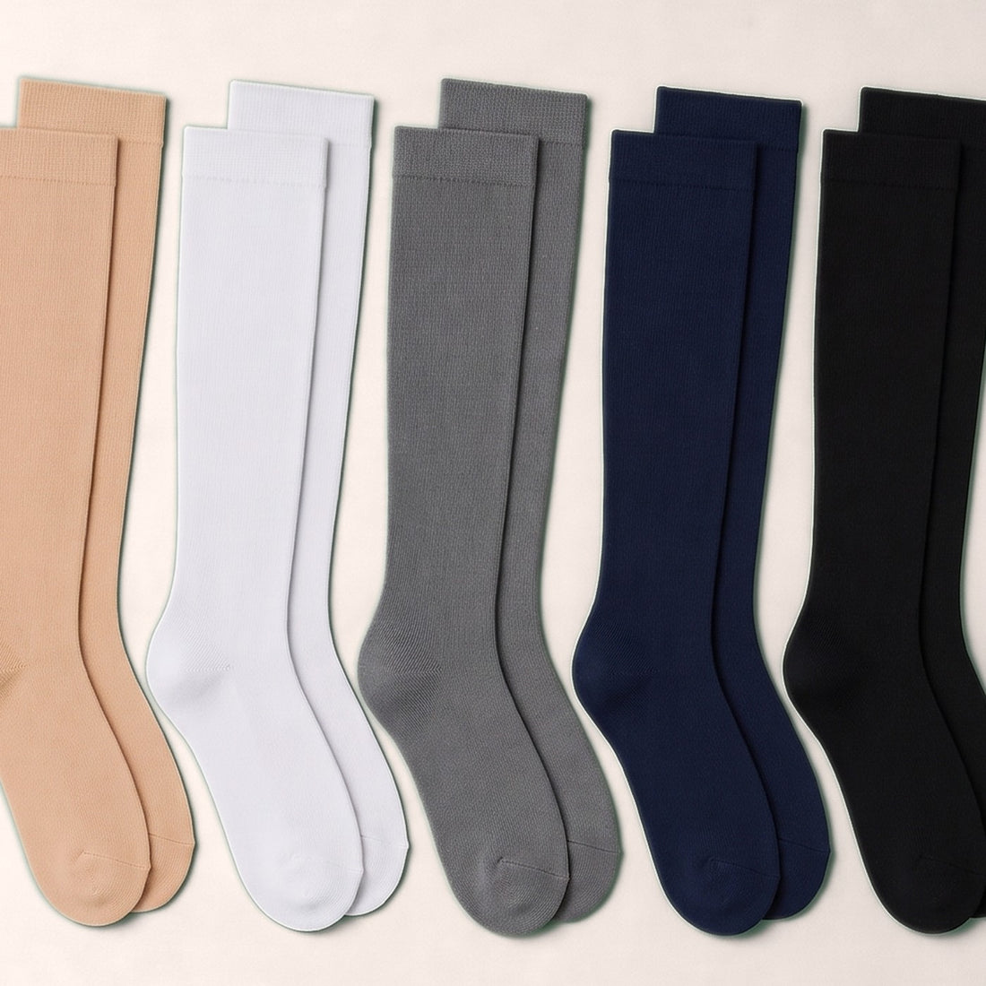 Grey — TRAMPA bamboo compression socks