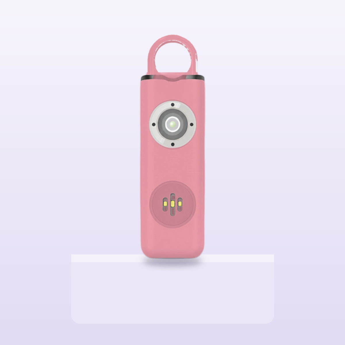 TRYGGA personal safety alarm in Pink