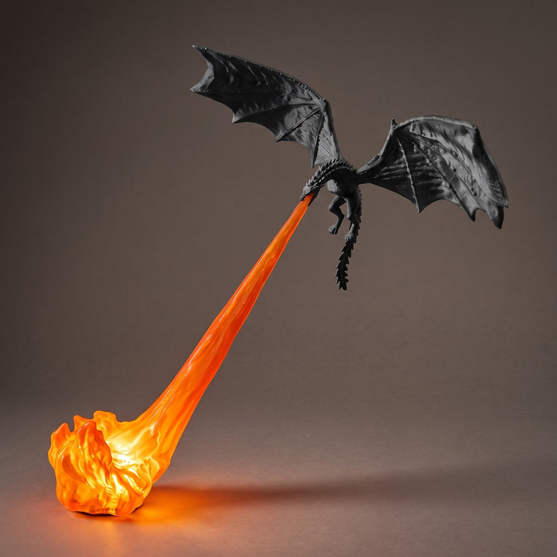 DRAKA dragon lamp, Orange Flame