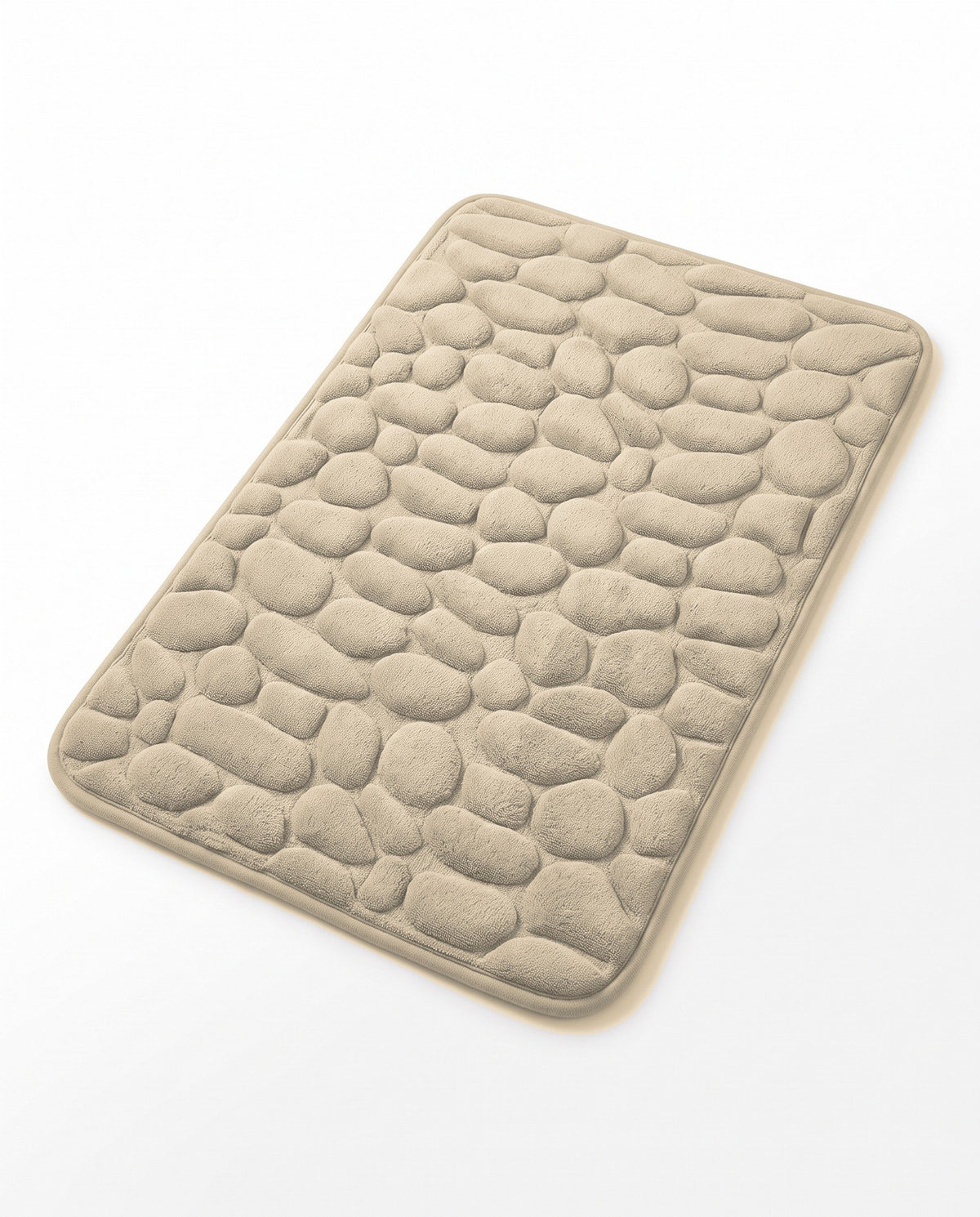 The Pebble Bath Mat in Sand Beige