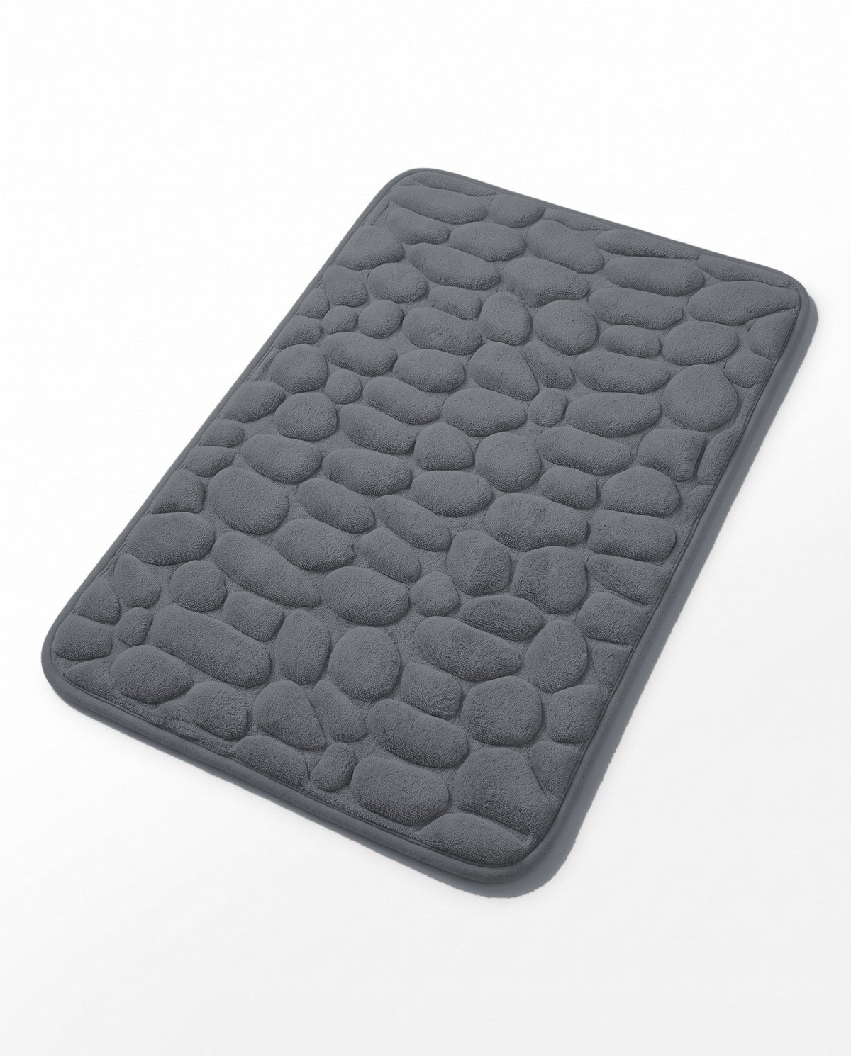 The Pebble Bath Mat in Slate Grey