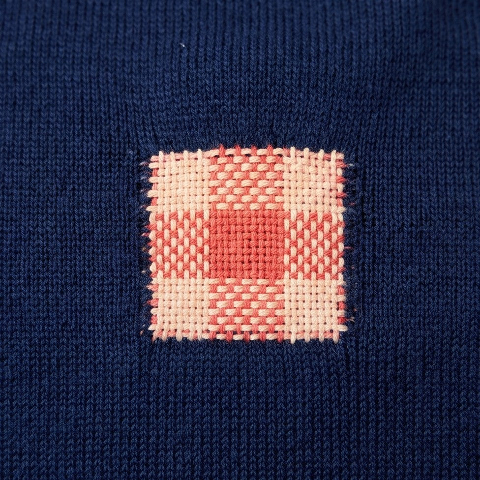 Step 4: the finished woven patch