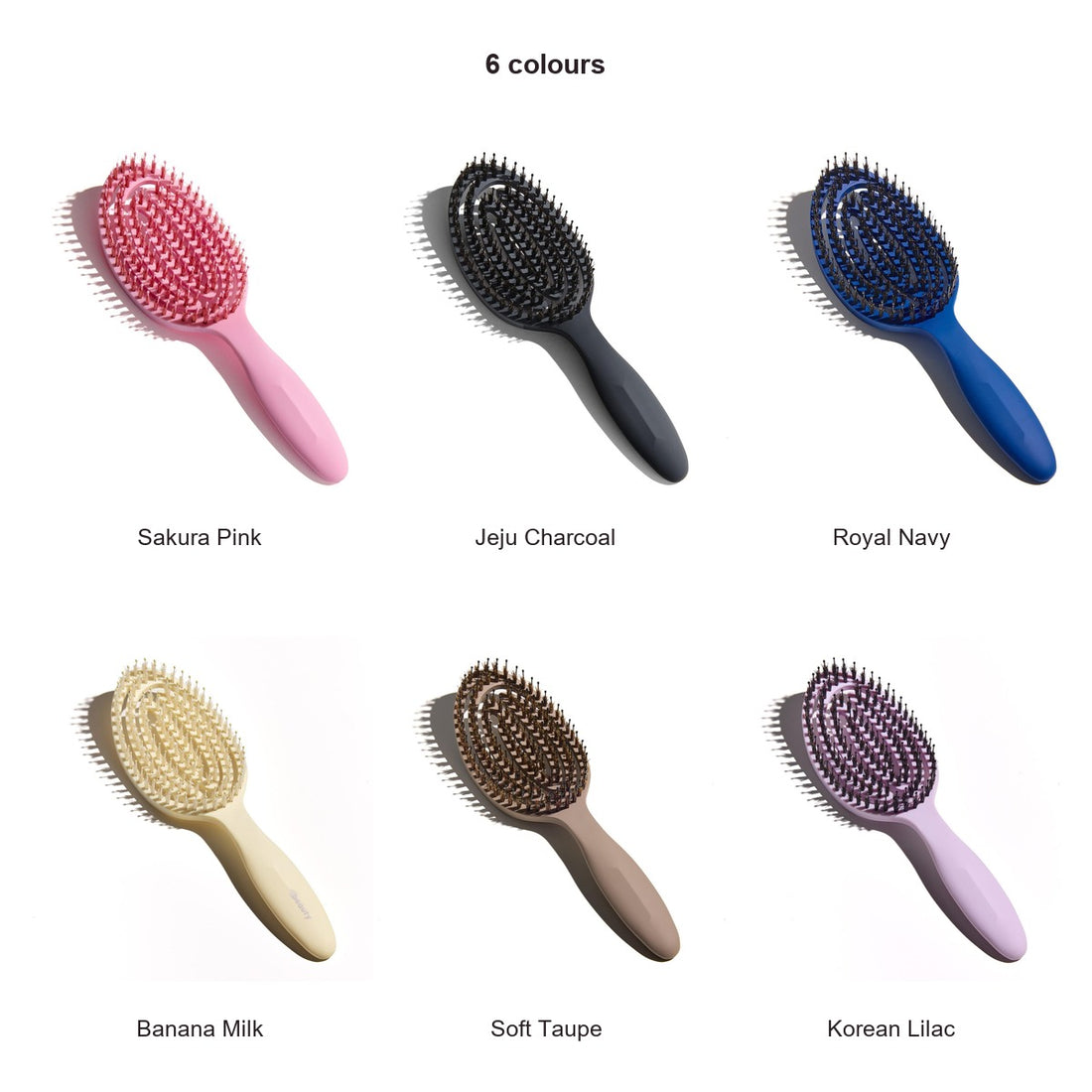 SKIMRA brush in six colours