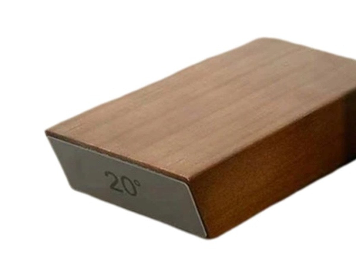 The 20 degree side of the SLIPA angle block