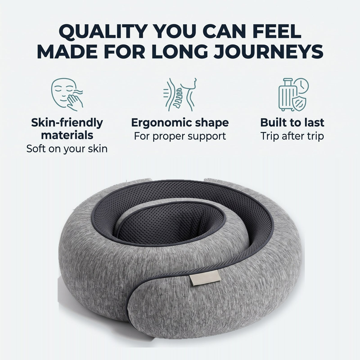 Quality you can feel, made for long journeys