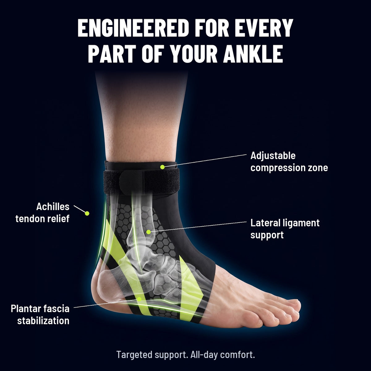 Engineered for every part of your ankle